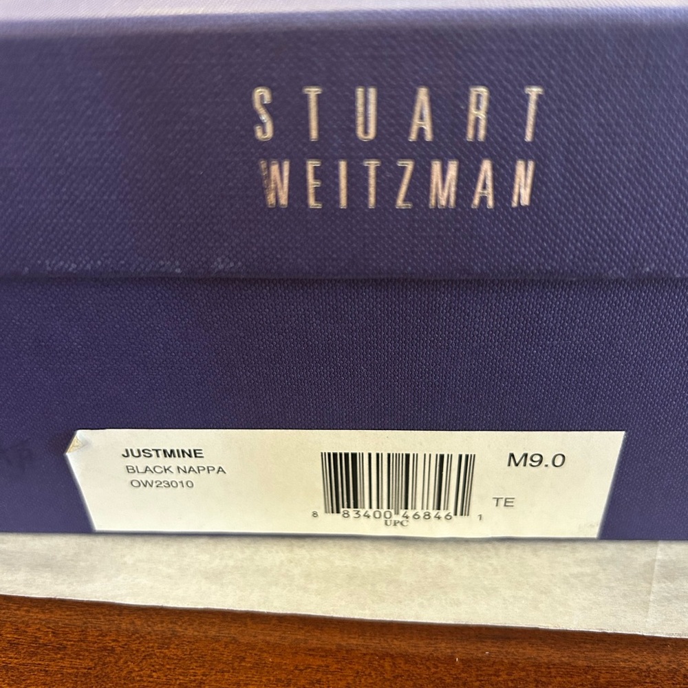 Stuart Weitzman Black Nappa Boots